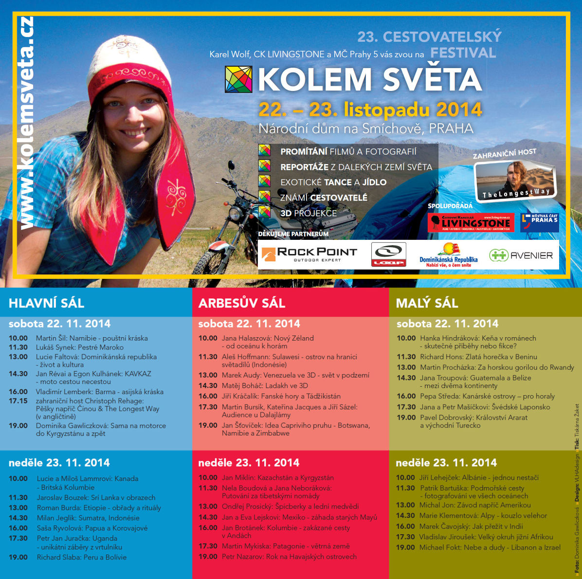 program festivalu - listopad 2014