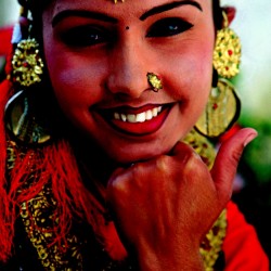 portrait of bride Nepal