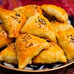 Uzbecké pečivo z kuchyně Dastarkhan