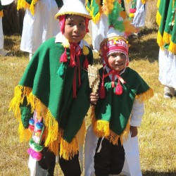 Kamila Hnykova - Peru - Festival v Raqchi-děti