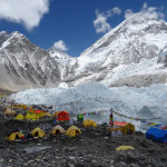 Veronika Marcikova - everest - Základní tábor Everestu