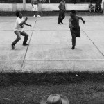Vesnický volejbal, Malacatos, Ekvádor, Black & White do tisku