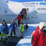 03 První kroky na ledovcích Antarktidy. Foto Martin Chvoj